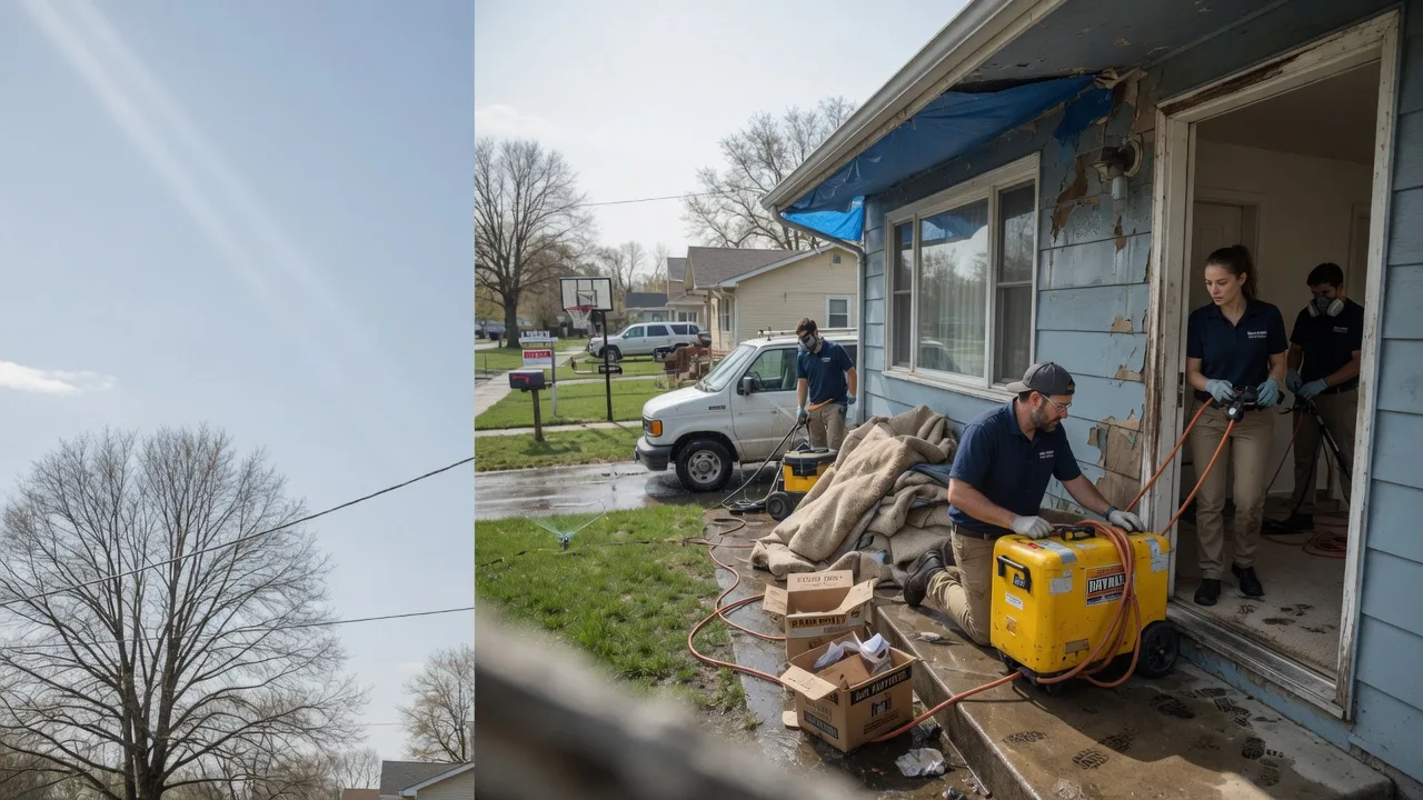 Basement Flood Cleanup in Vicksburg, MI near me